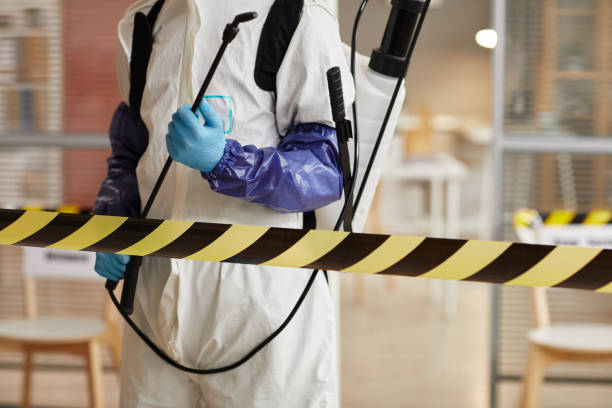 Professional Blood Cleanup technician working in Kitty Hawk, NC